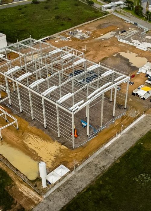 Inspeção de Montagem e Instalação de Cobertura Metálica